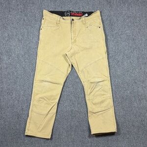 Wrangler 10NS857KL ATG Men's 36x30 Reinforced Utility Pant Kelp Double Knee 0217
